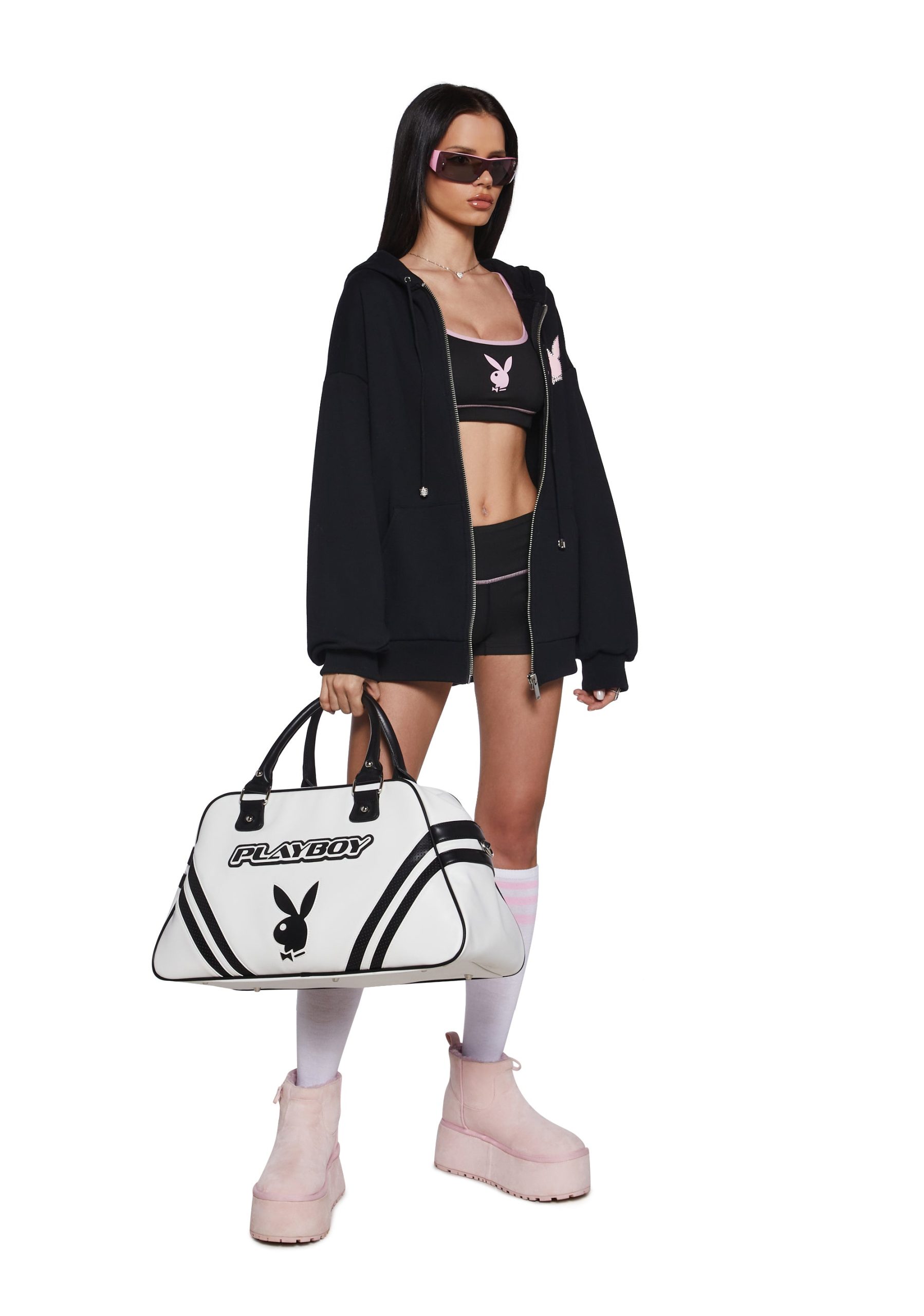 Flirt More Zip-Up Hoodie - Image 2