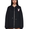 Flirt More Zip-Up Hoodie
