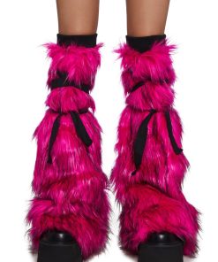 Alternative view of Neon Nocturnal Boot Covers -Pink