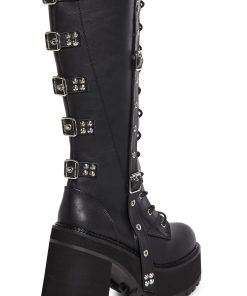 Alternative view of Assault-218 Platform Knee High Boots