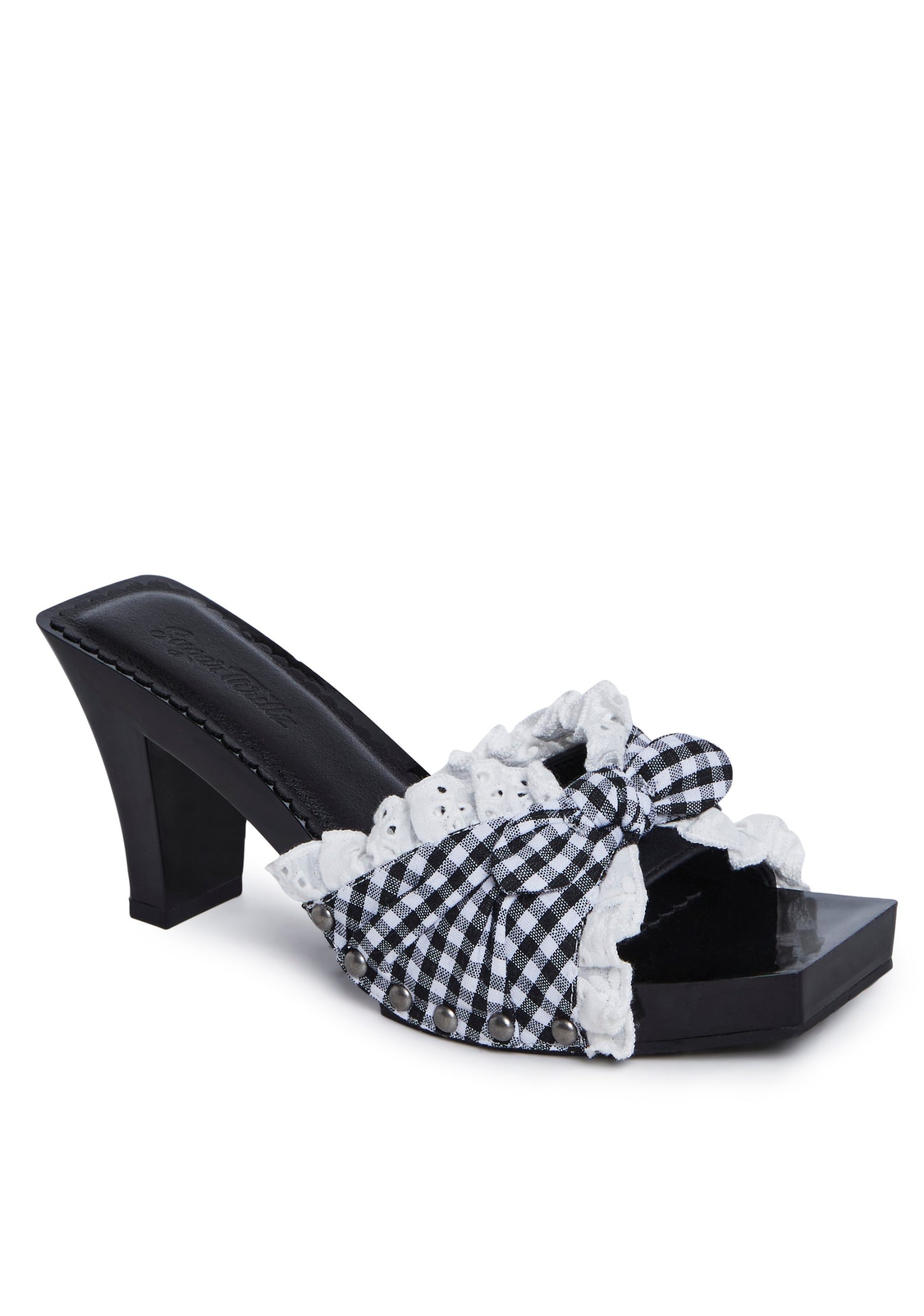 Bless Your Heart Heeled Sandals ?C Black - Image 2