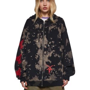 Baphomet Ritual Printed Hoodie