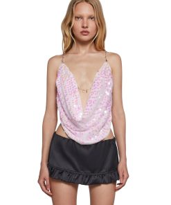Dazzling Debut Sequin Top