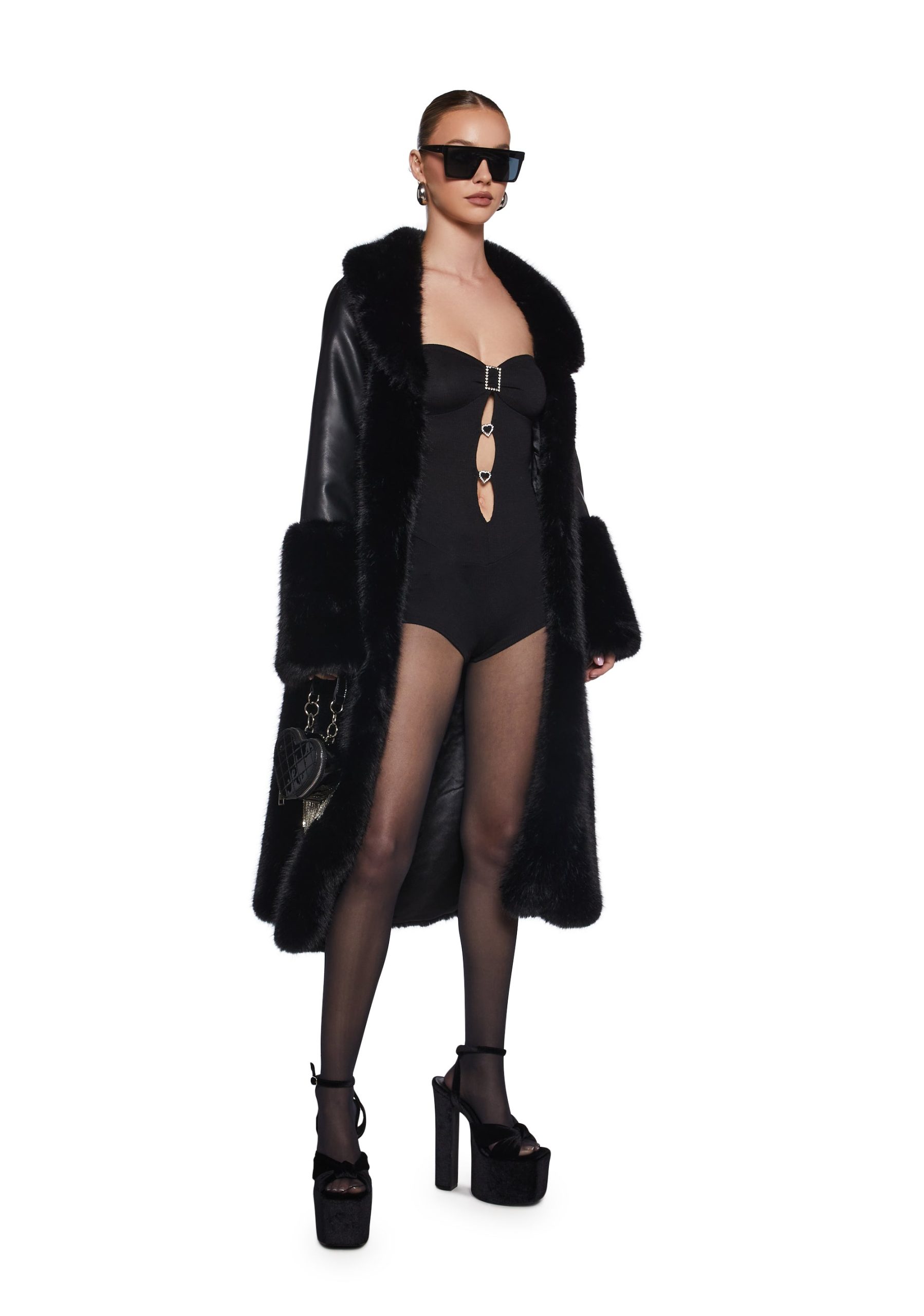 A-List Hostess Cut Out Romper - Image 2