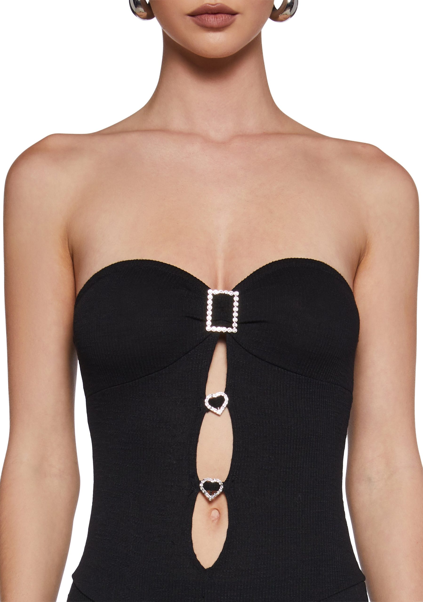 A-List Hostess Cut Out Romper - Image 4