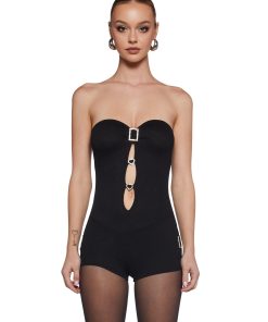 A-List Hostess Cut Out Romper