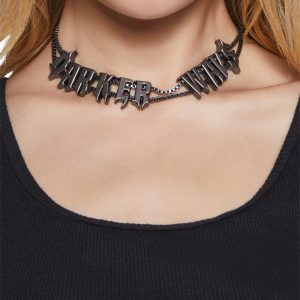Darker Wavs Choker Necklace