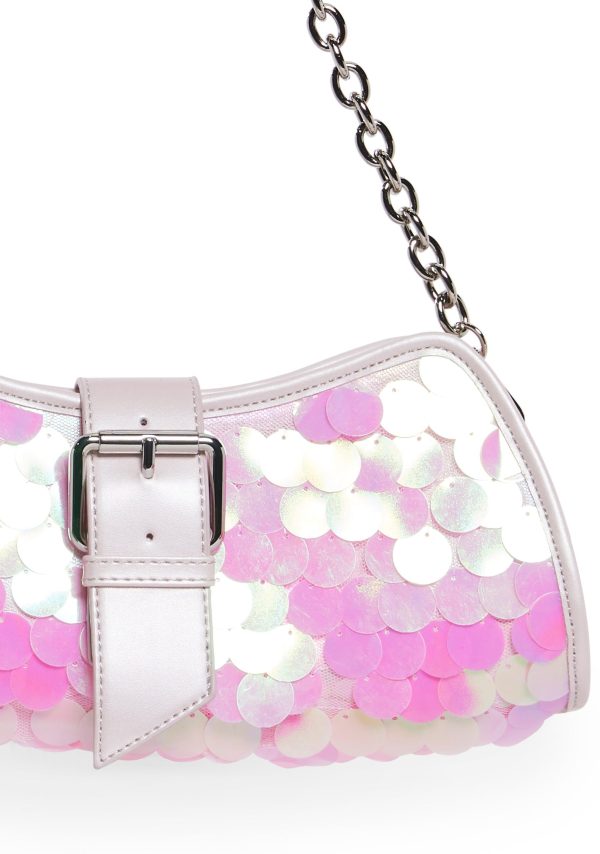 Best Day Sequin Shoulder Bag