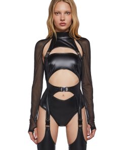 Ambient Vinyl Cargo Romper