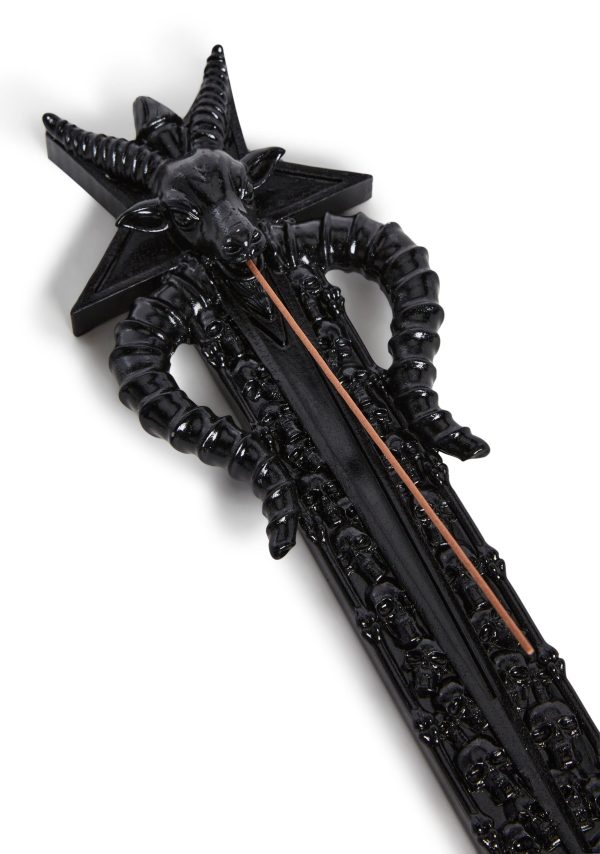 Baphomet Incense Holder Set