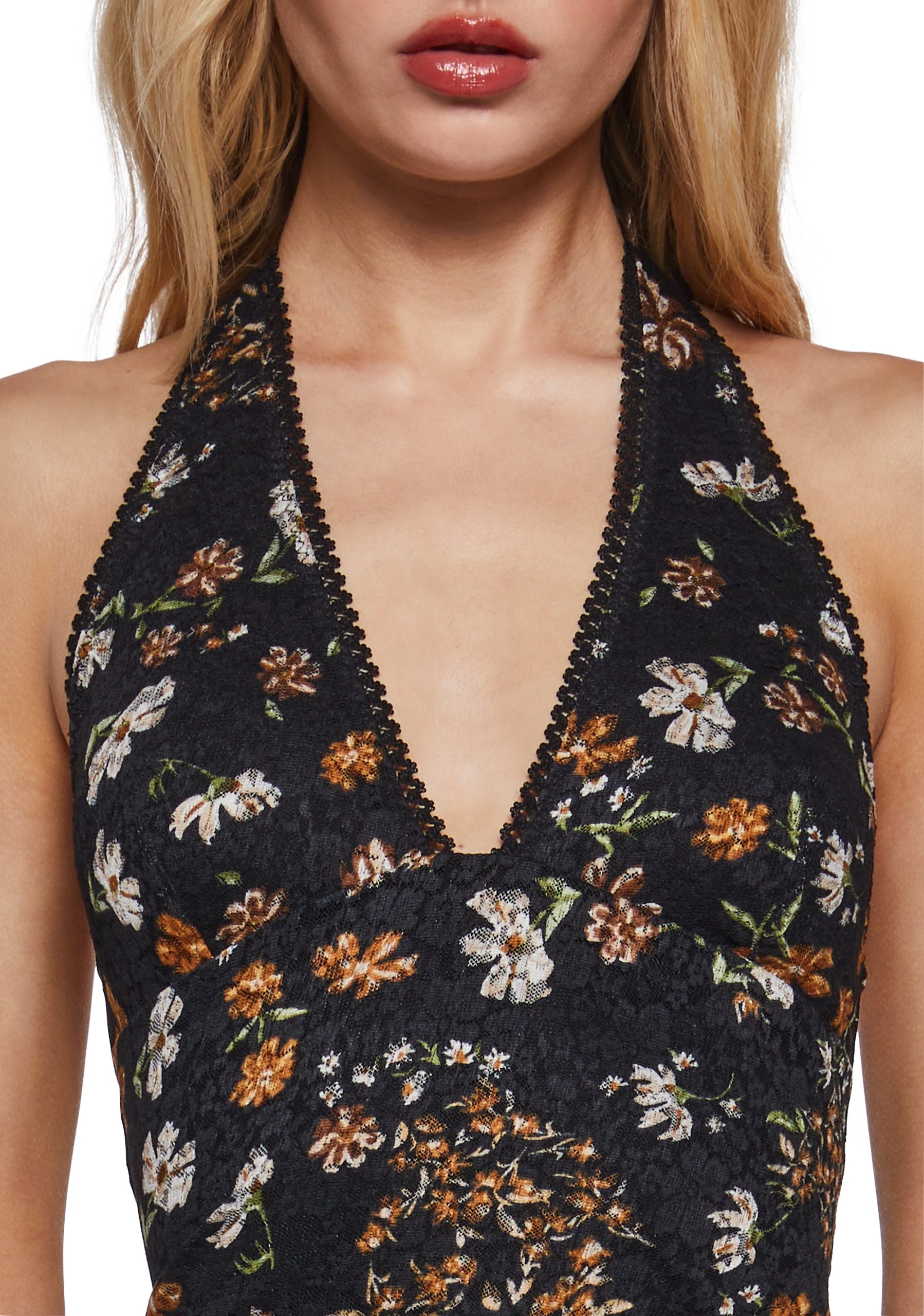Tales Of Fantasy Halter Top ?C Floral - Image 5