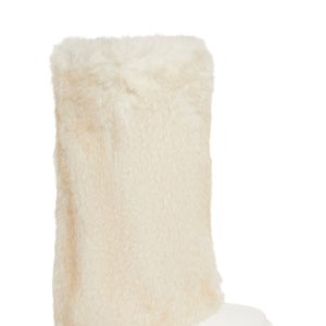 Ahsoka Foldover Flat Boots ??White