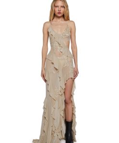 Rebel Mon Amour Maxi Dress - Off White