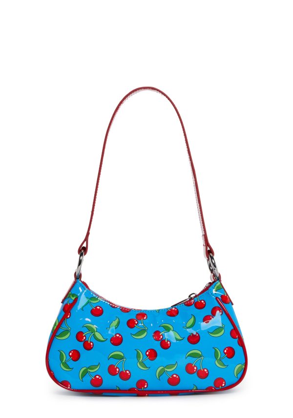 Cherry Toss Shoulder Bag