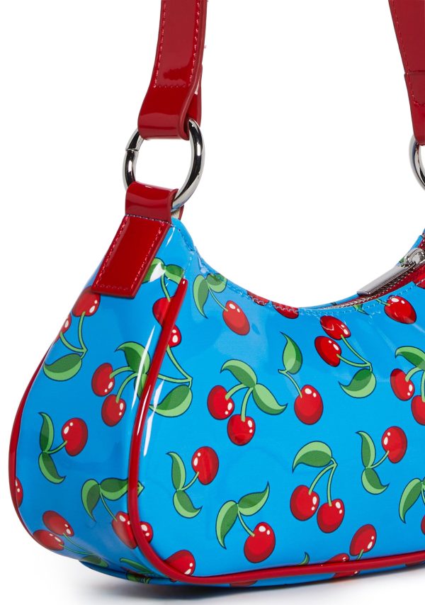 Cherry Toss Shoulder Bag