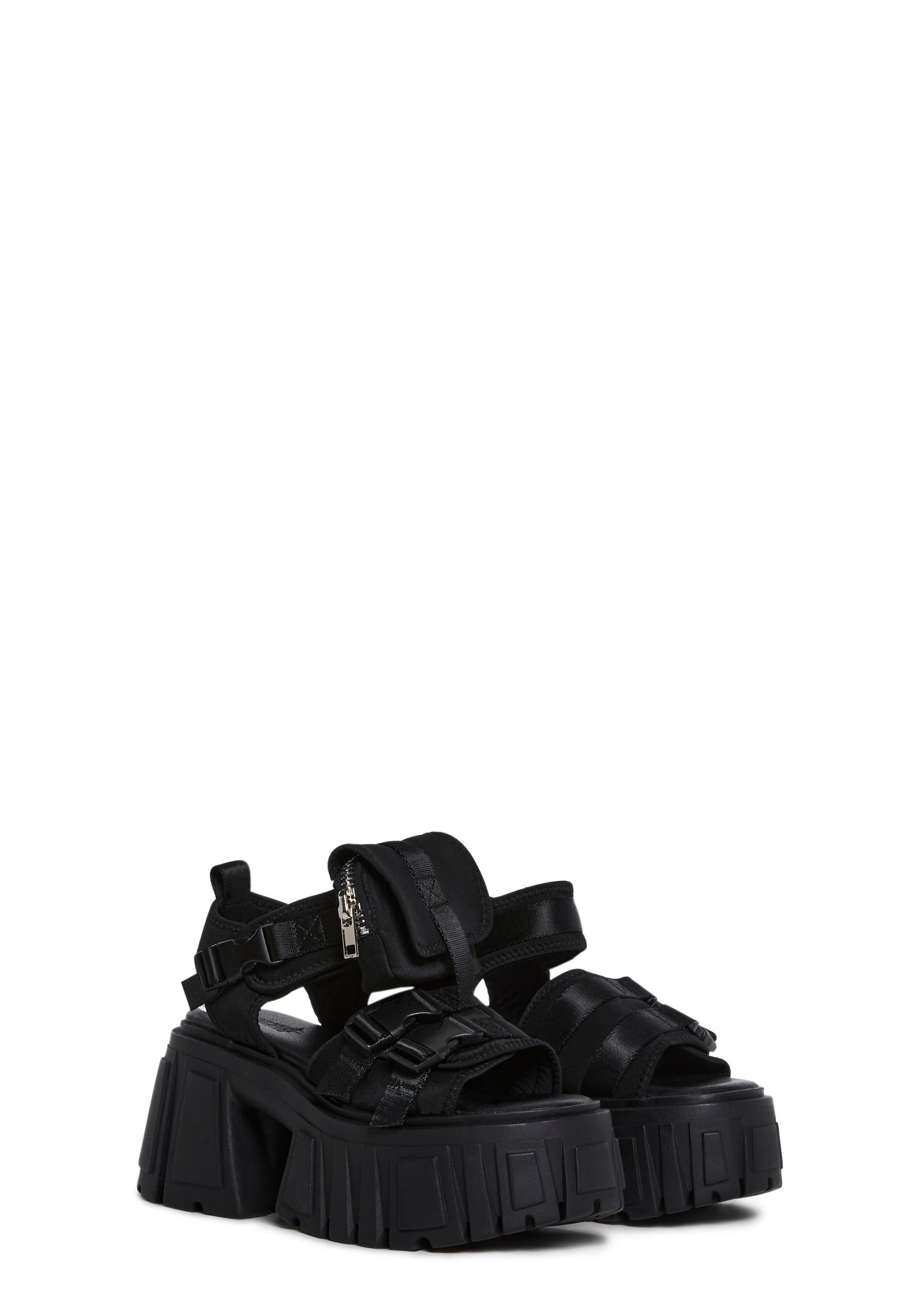 Utopia Platform Sandals ?C Black - Image 3