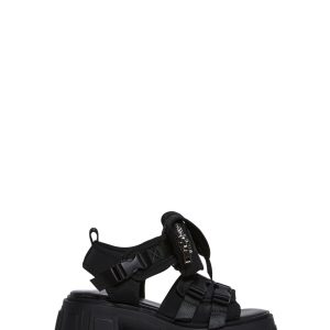 Utopia Platform Sandals ?C Black
