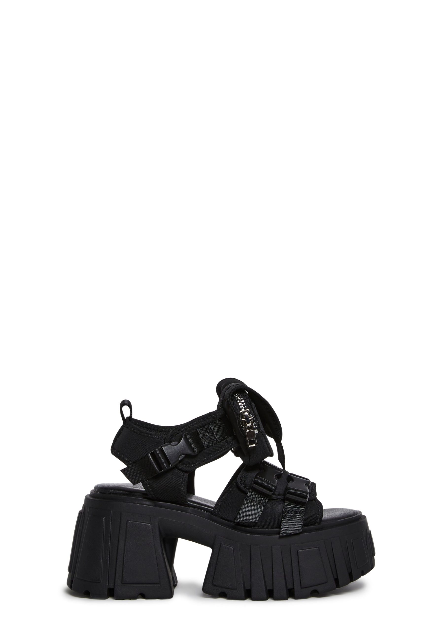Utopia Platform Sandals ?C Black