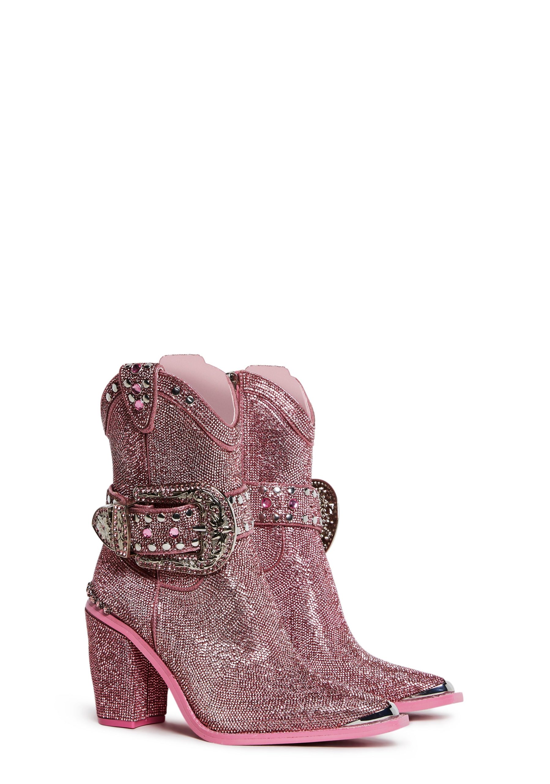 Sharp Sheriff Shine Cowboy Boots ?C Pink - Image 3