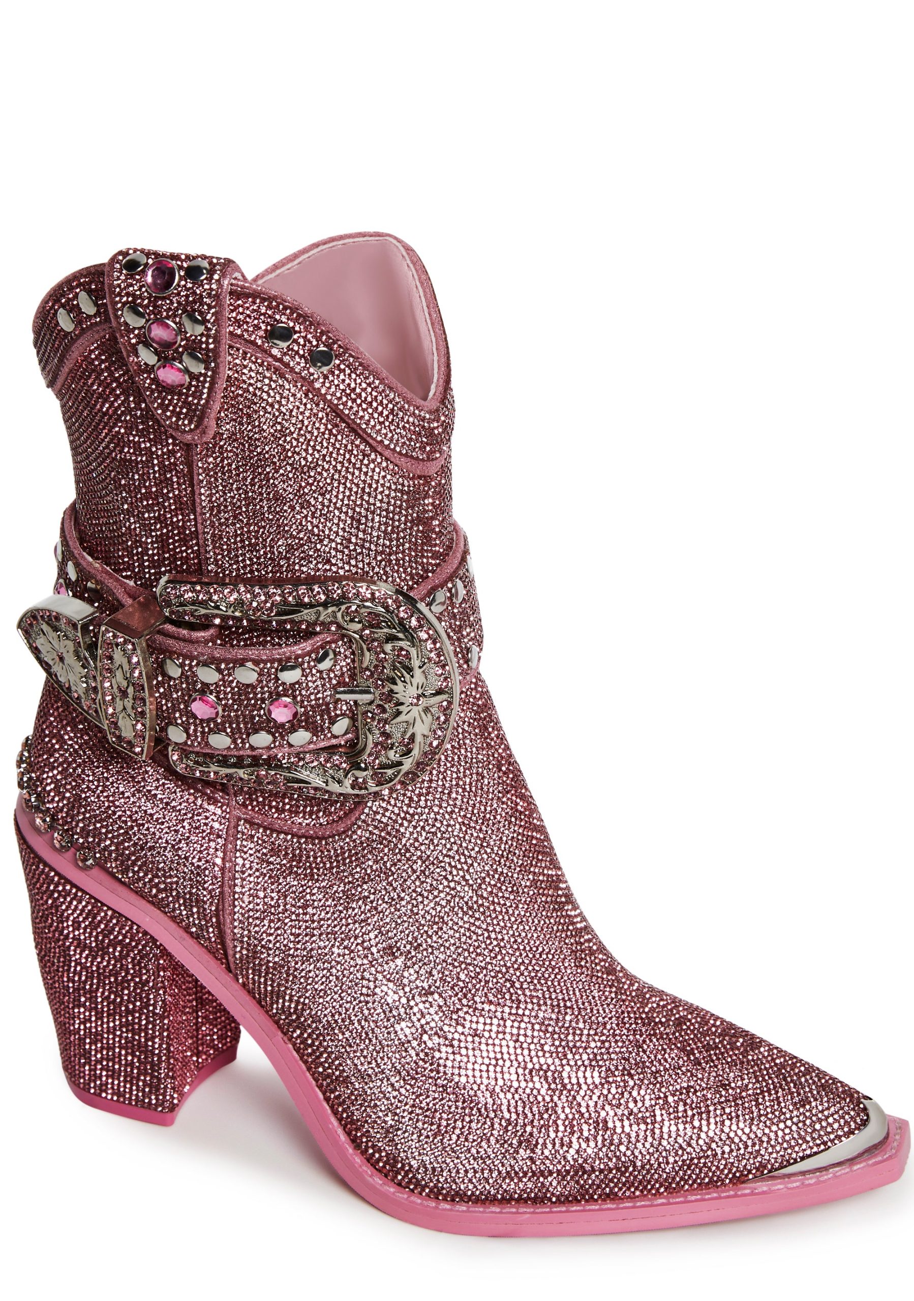 Sharp Sheriff Shine Cowboy Boots ?C Pink - Image 2