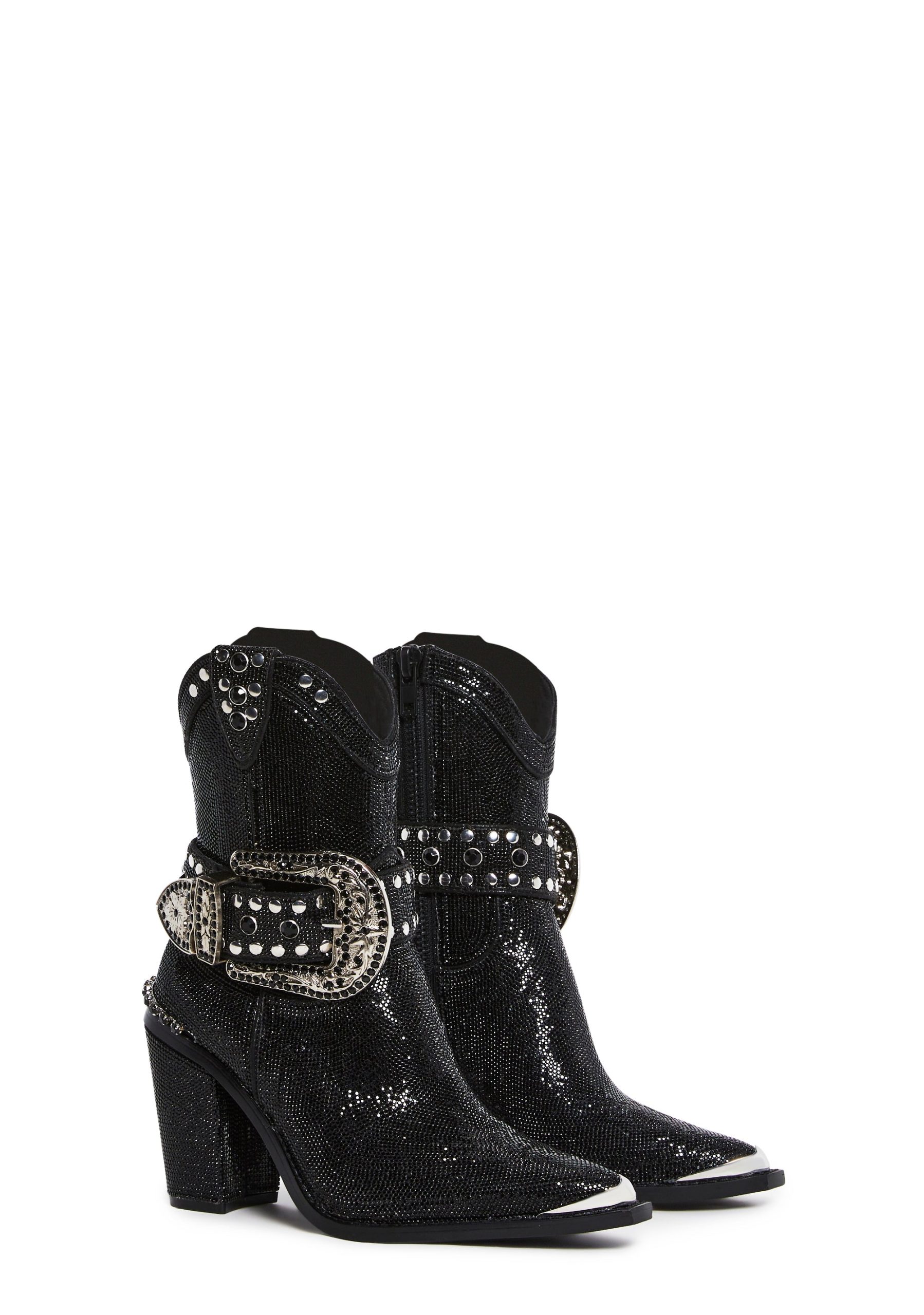 Sharp Sheriff Shine Cowboy Boots ?C Black - Image 3