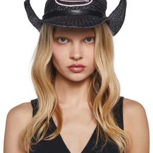 Von Dutch Cowboy Hat ?C Black