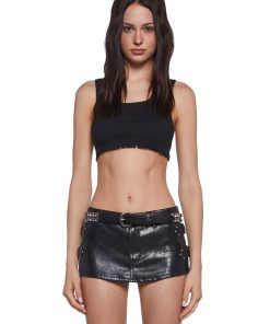 Alternative view of Pyramid Belt - Silver