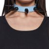 Extra Long Spiked Choker ?C Blue
