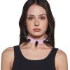 Extra Long Spiked Choker ?C Pink