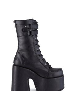 CAMEL-250 Platform Mid-Calf Boots