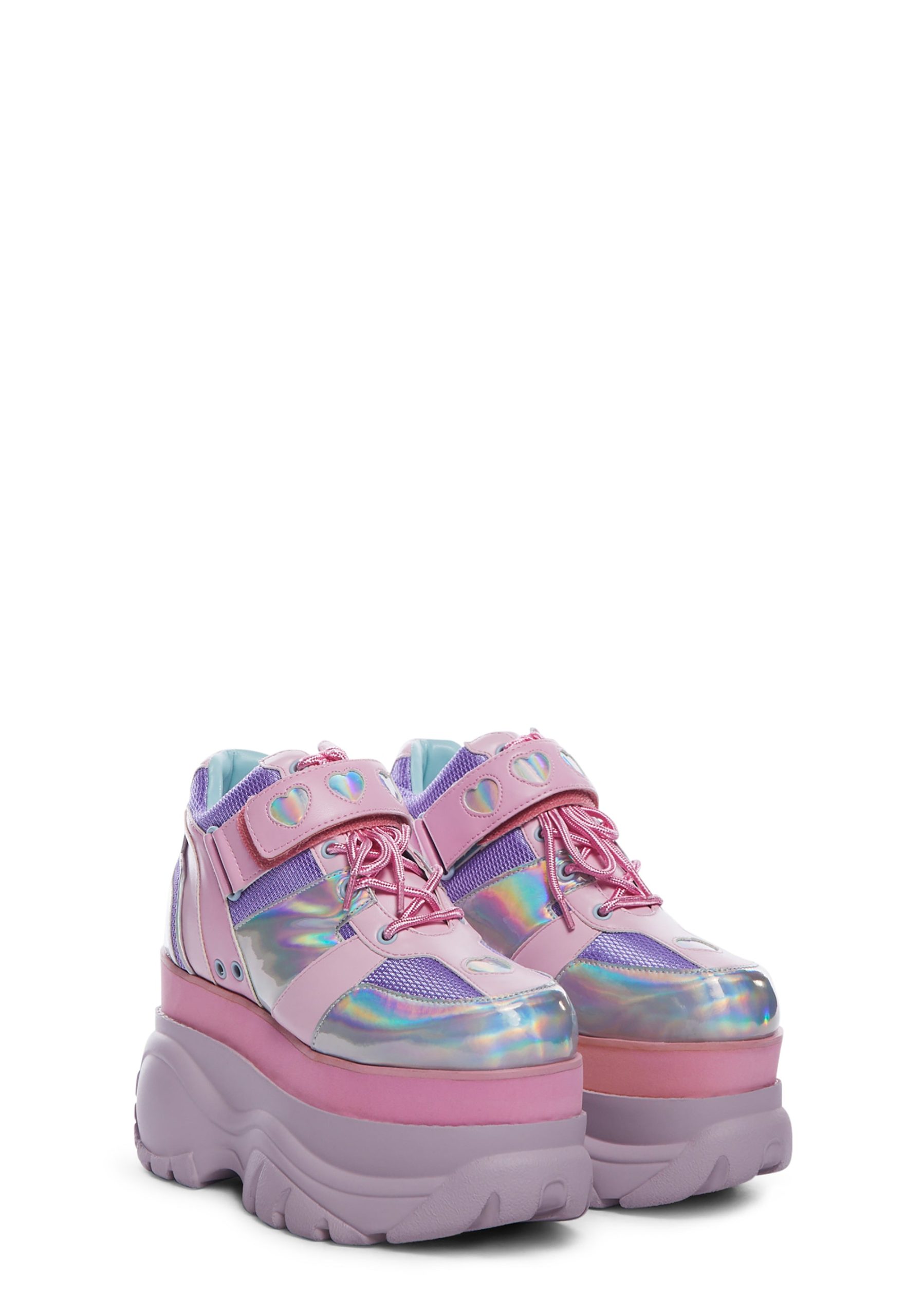 Fairywalker Platform Sneakers ?C Holographic - Image 3