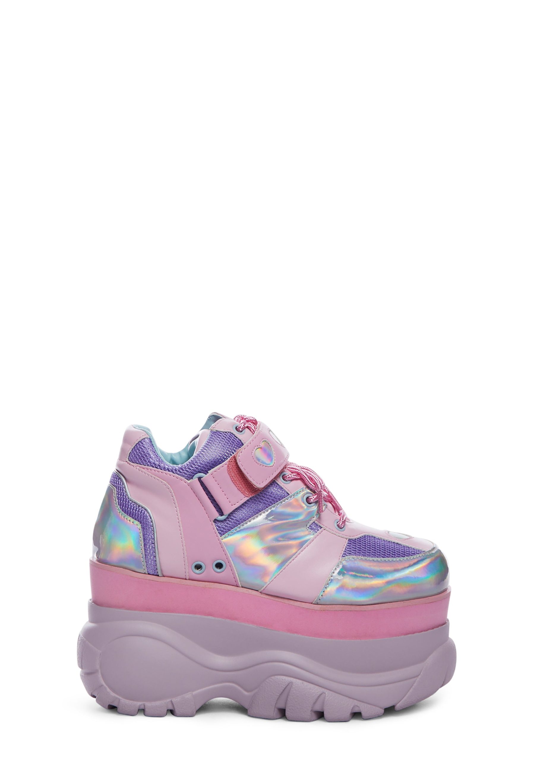 Fairywalker Platform Sneakers ?C Holographic