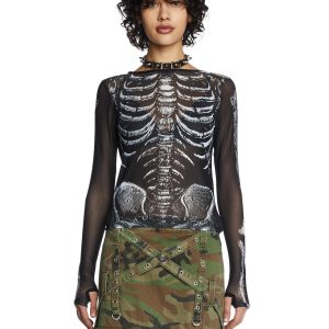 Boneyard Mesh Top