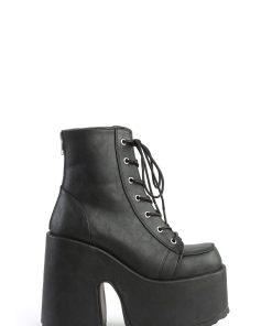 Camel-203 Platform Ankle Boots