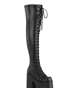 Alternative view of Camel-300 Platform Thigh High Boots