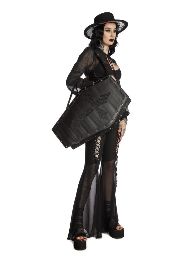 Dead Weight Coffin Weekender ?C Black