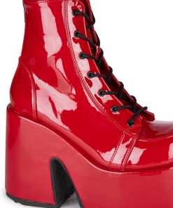 Alternative view of Camel-203 Platform Ankle Boots