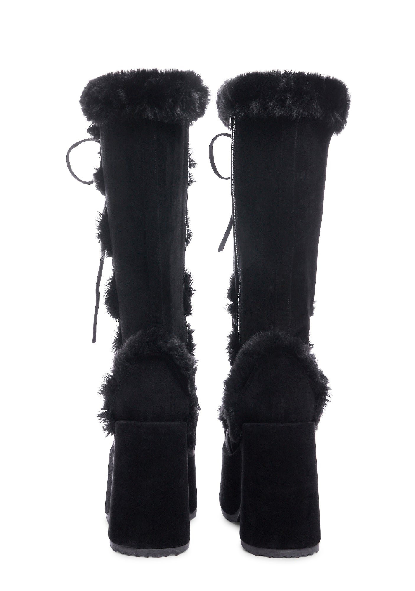 Camel-311 Platform Knee High Boots - Image 4
