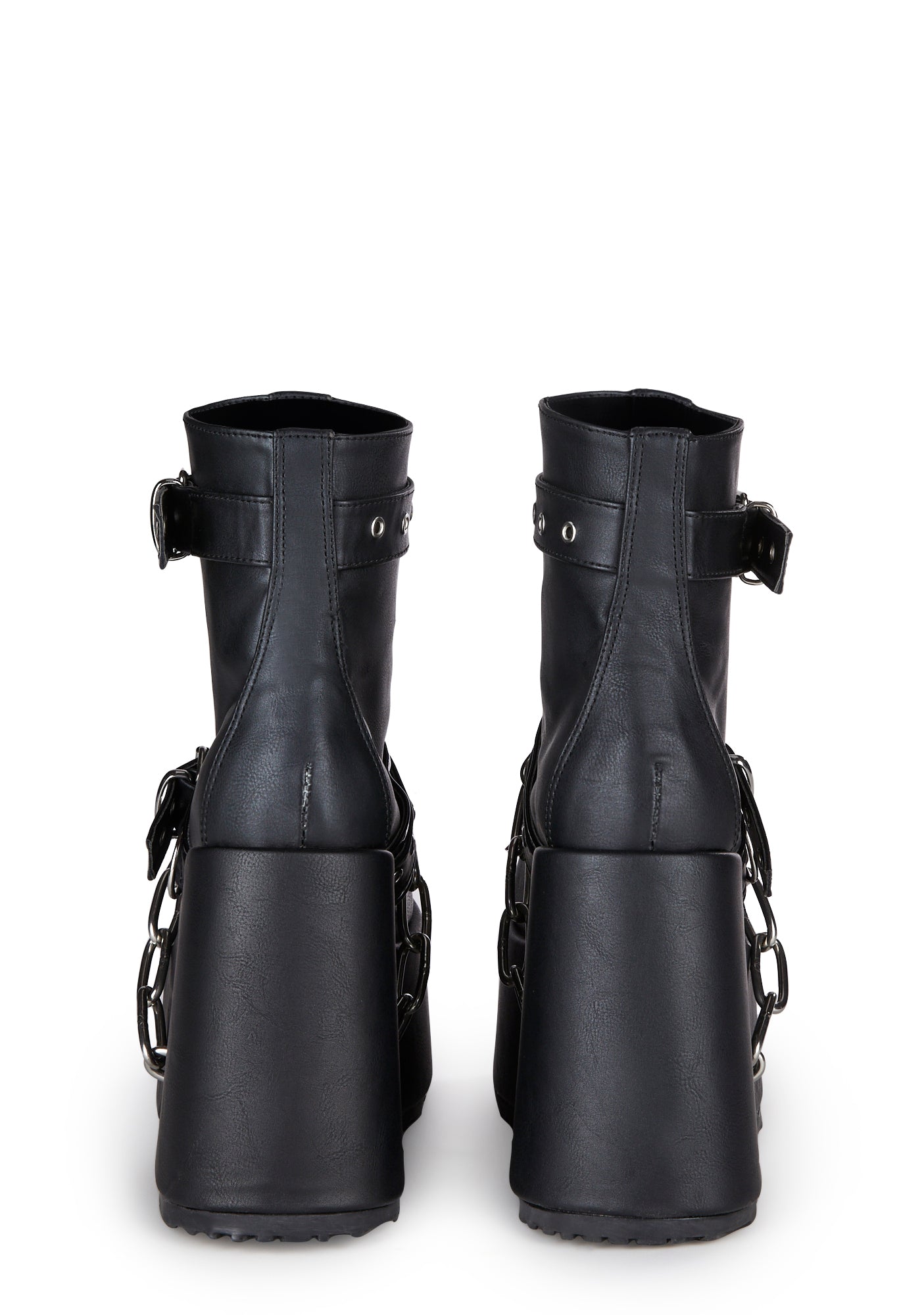 Camel-205 Platform Ankle Boots - Image 4