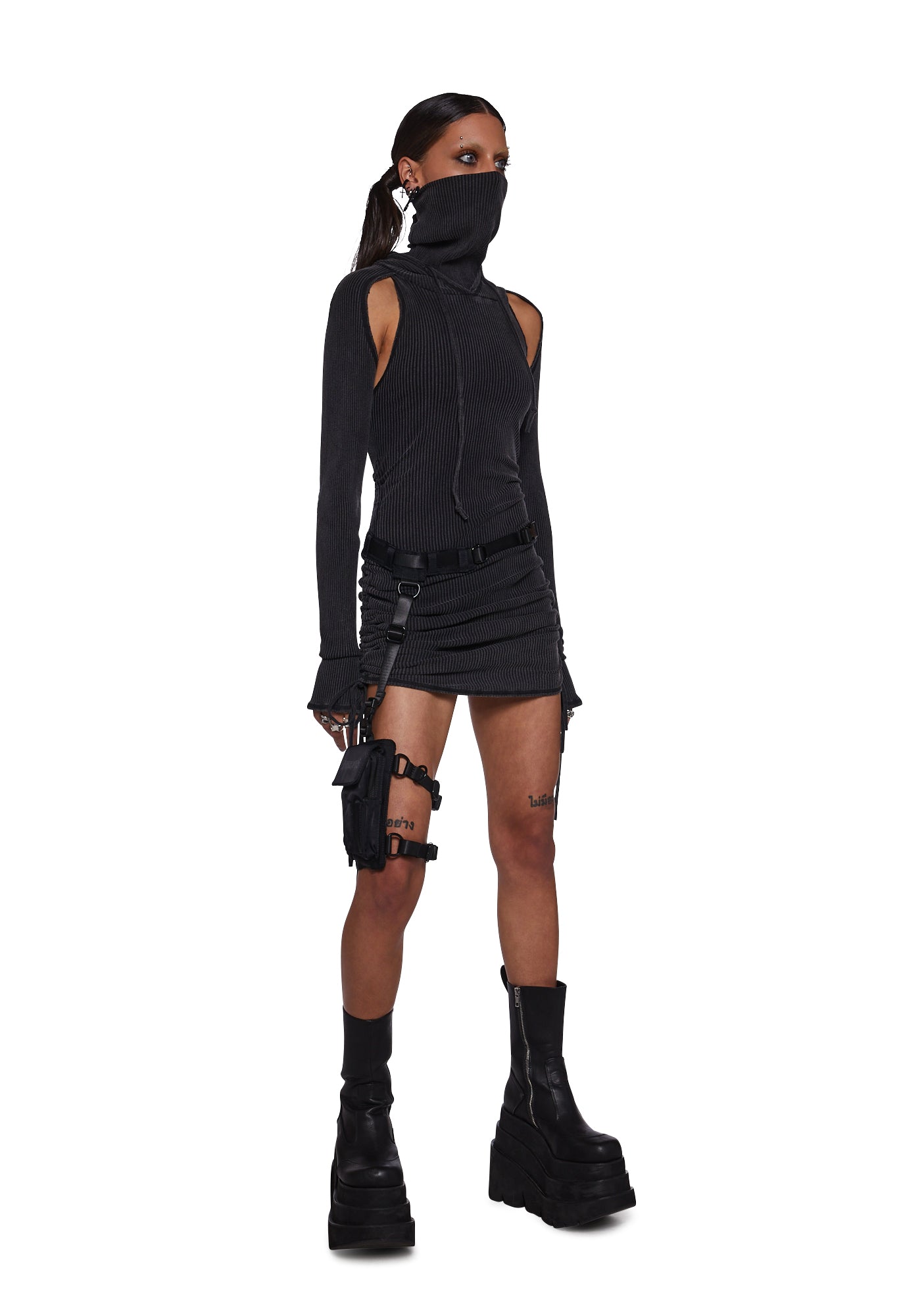 Snare Leg Garter Utility Belt Bag - Image 3