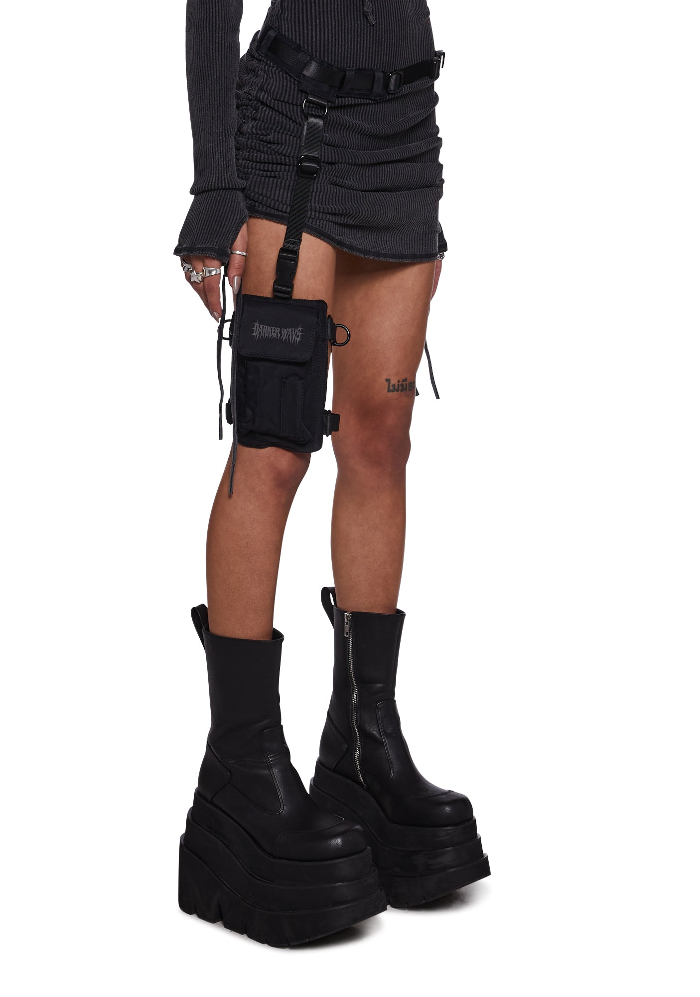 Snare Leg Garter Utility Belt Bag - Image 4