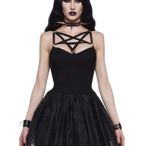 Bleak Moonlight Pentagram Dress