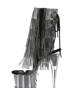 Alternative view of Adore-1017SRS Platform Ankle Boots-Clear