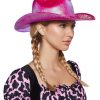 Metallic Pink Cowboy Hat