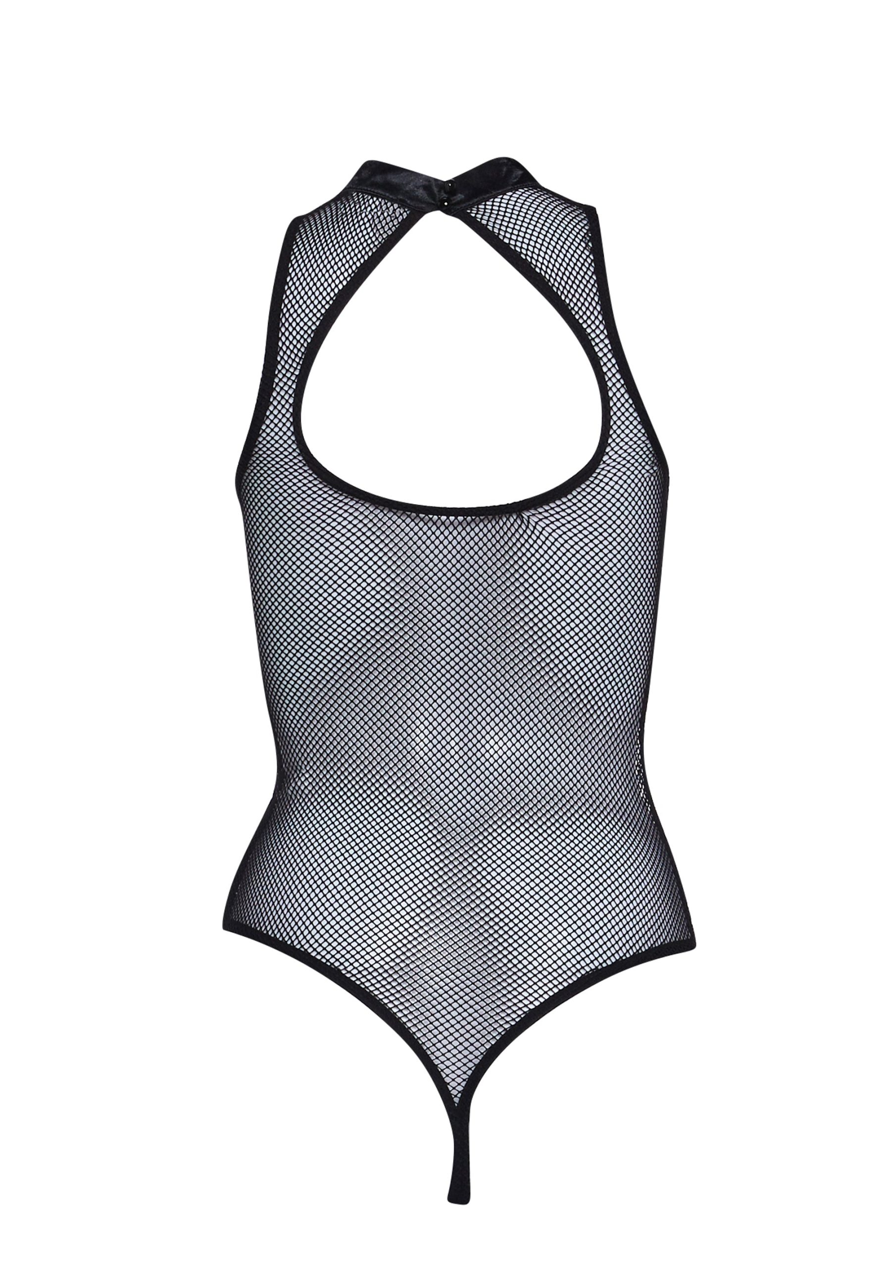 Bad Luck Dragon Fishnet Bodysuit ?C Black - Image 6