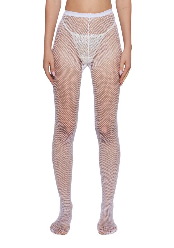 Bone Demon Days Fishnet Tights