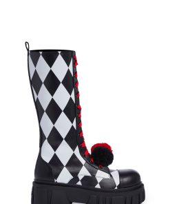 Clown Antics Platform Boots