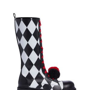 Clown Antics Platform Boots