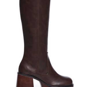 Vintage Soul Knee High Boots ?C Chocolate