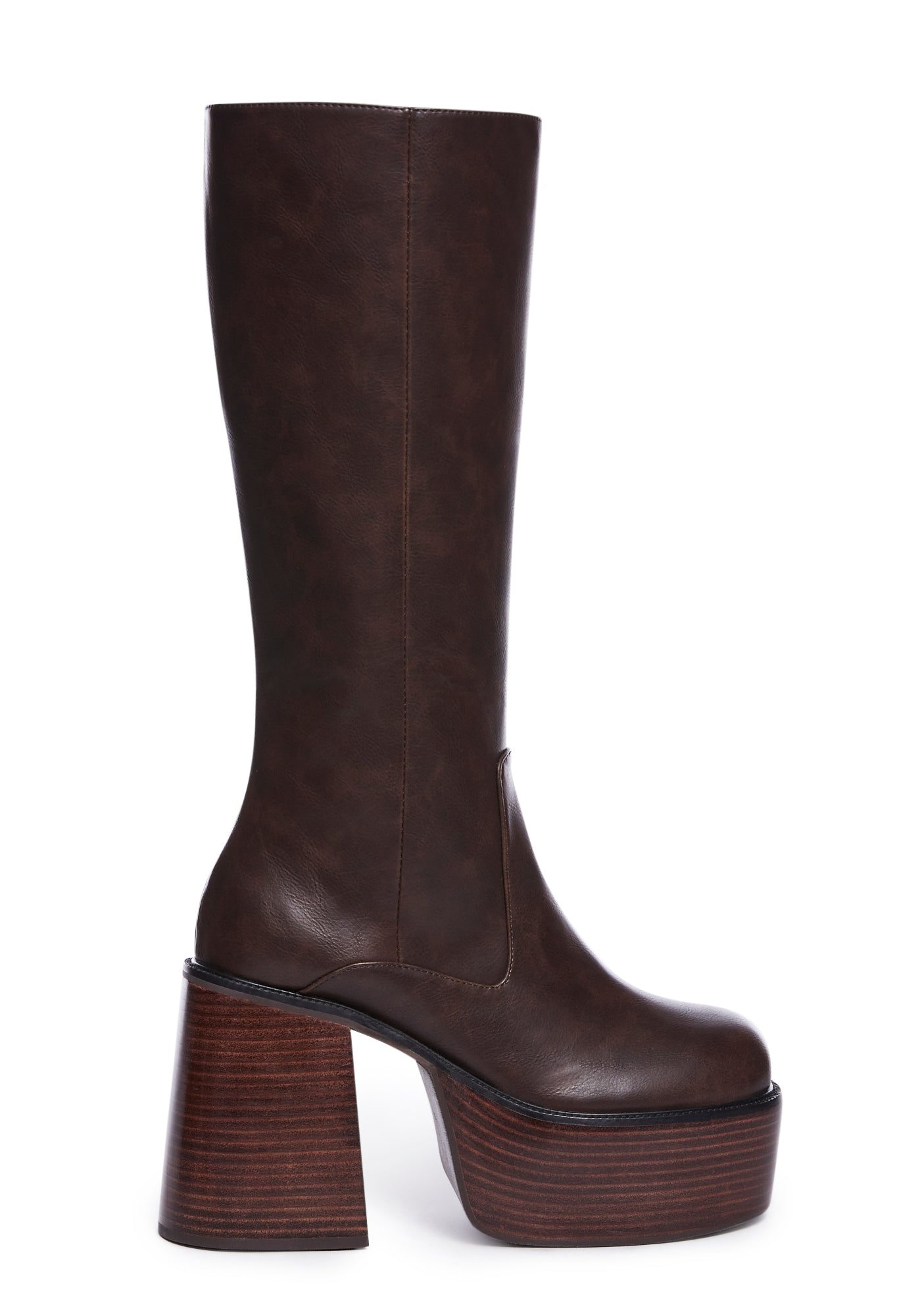 Vintage Soul Knee High Boots ?C Chocolate